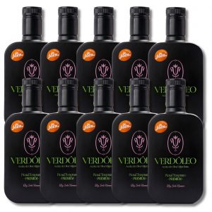 Pack 10 botellas AOVE Verdóleo black edition
